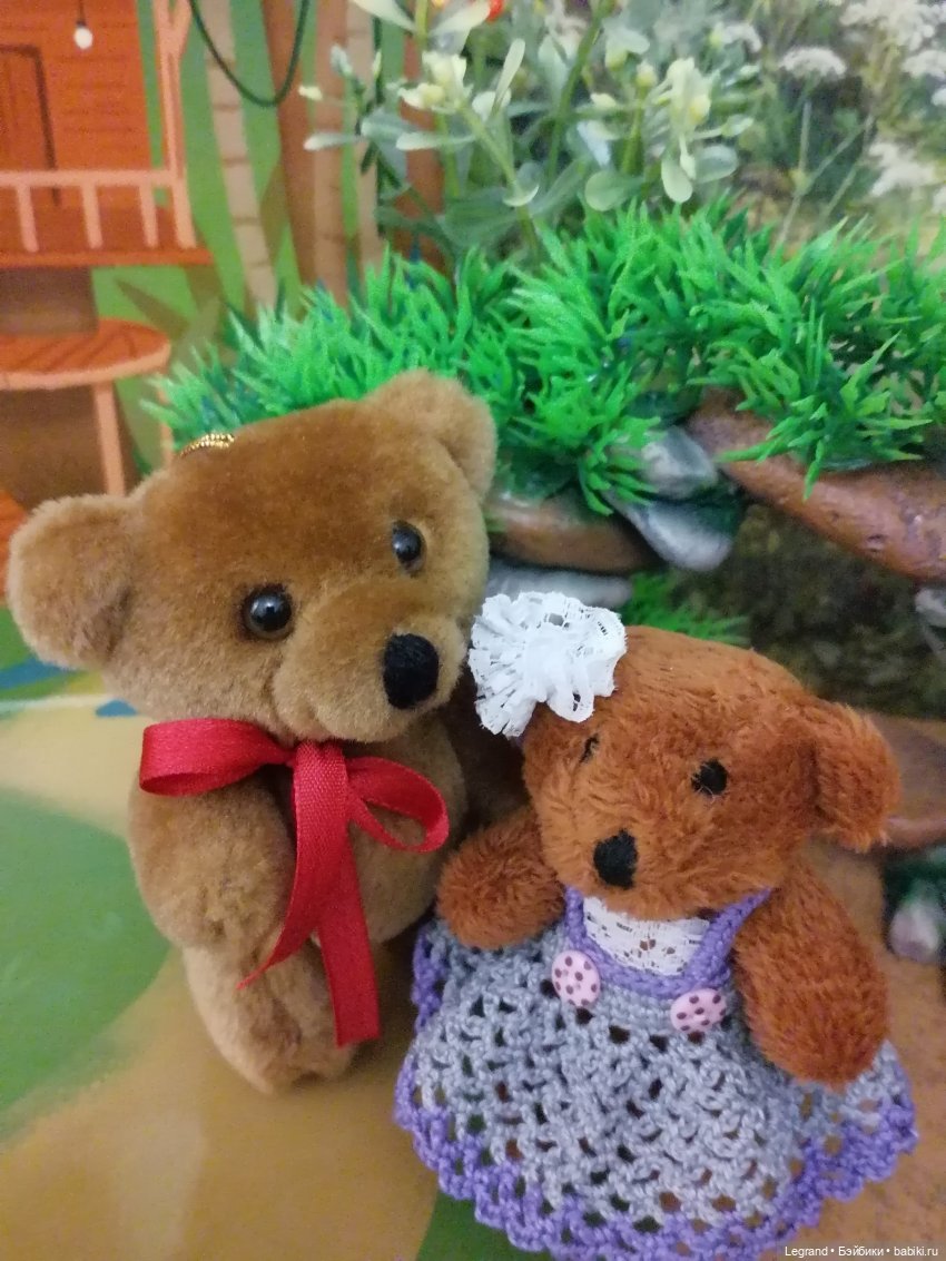 Из жизни моих мишек: Мишель, Гюлиз и негодующий Барин