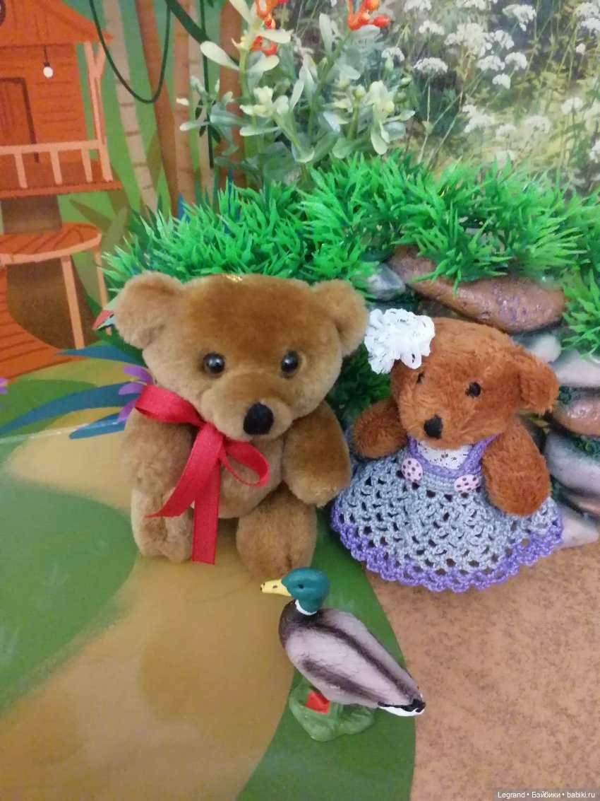 Из жизни моих мишек: Мишель, Гюлиз и негодующий Барин