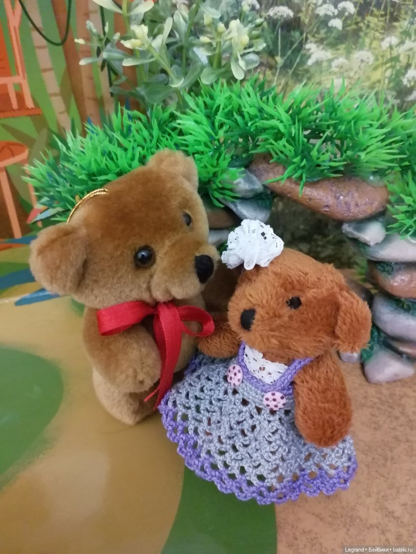 Из жизни моих мишек: Мишель, Гюлиз и негодующий Барин