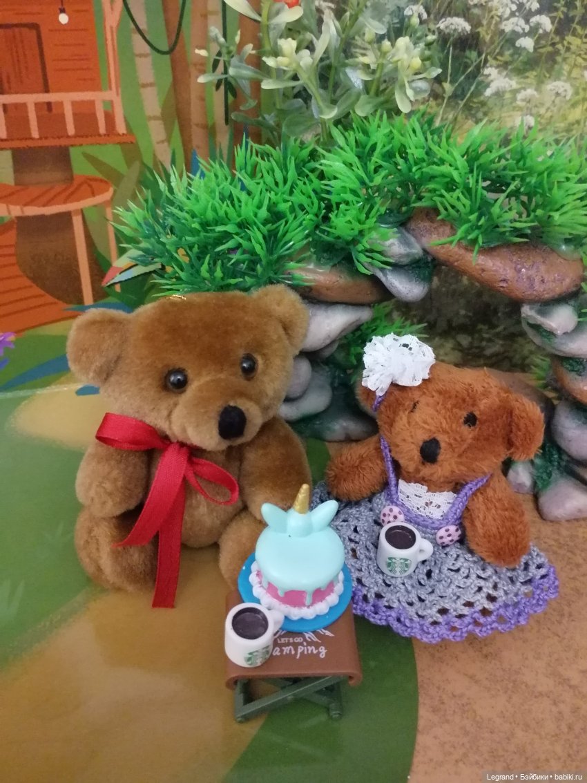 Из жизни моих мишек: Мишель, Гюлиз и негодующий Барин