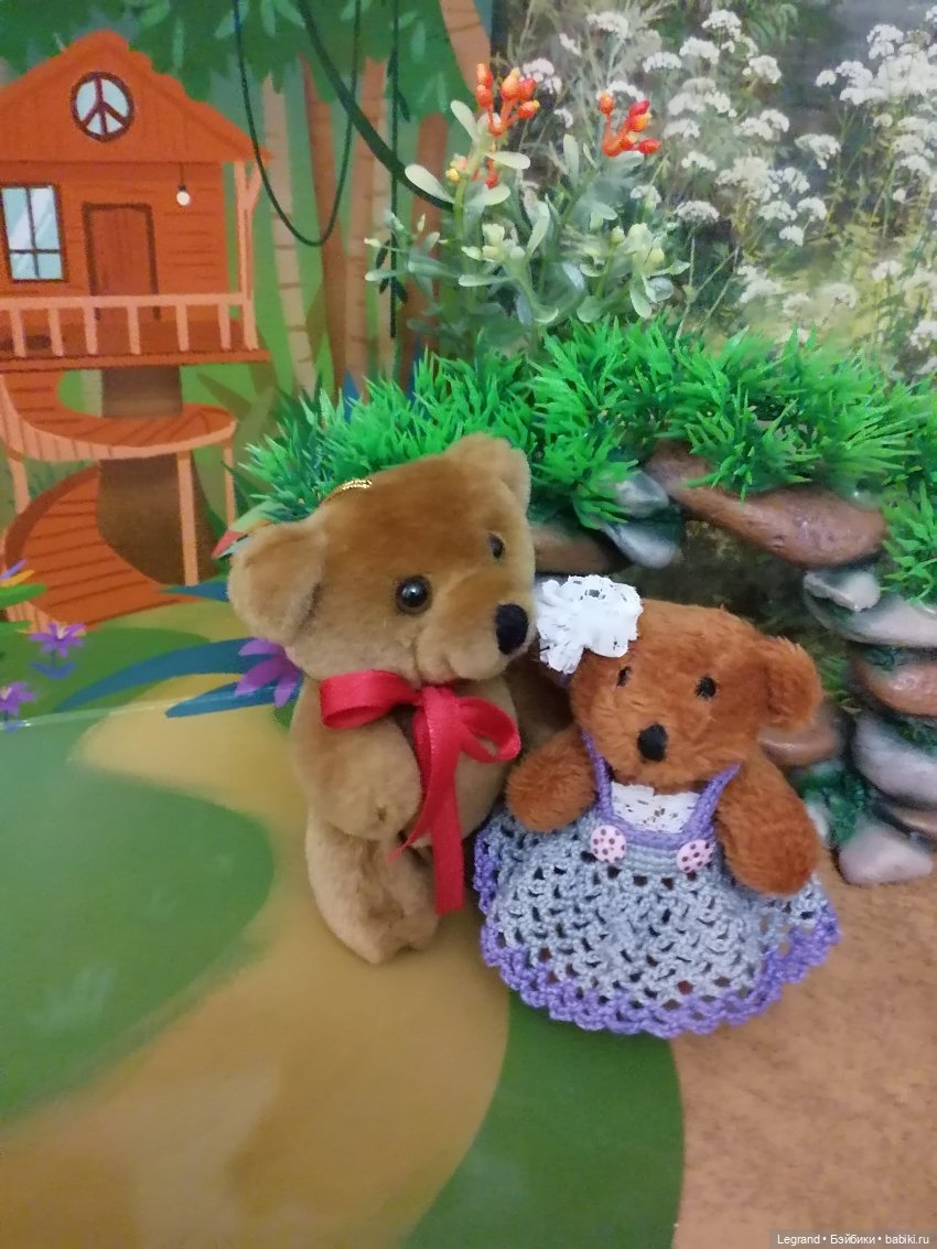 Из жизни моих мишек: Мишель, Гюлиз и негодующий Барин