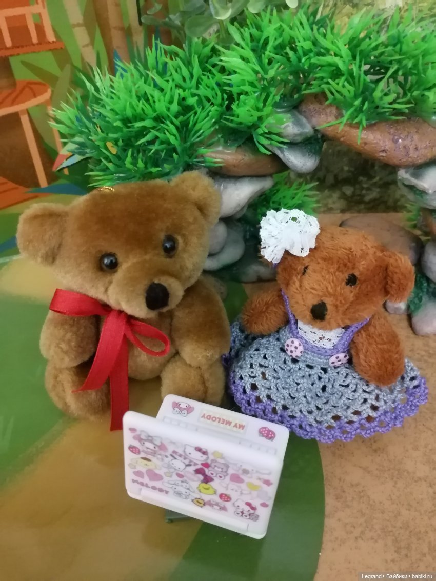 Из жизни моих мишек: Мишель, Гюлиз и негодующий Барин