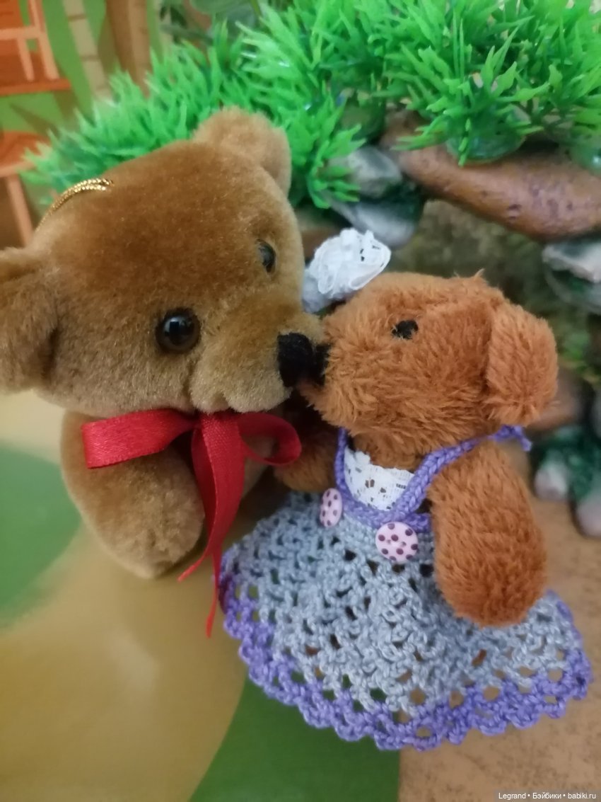 Из жизни моих мишек: Мишель, Гюлиз и негодующий Барин