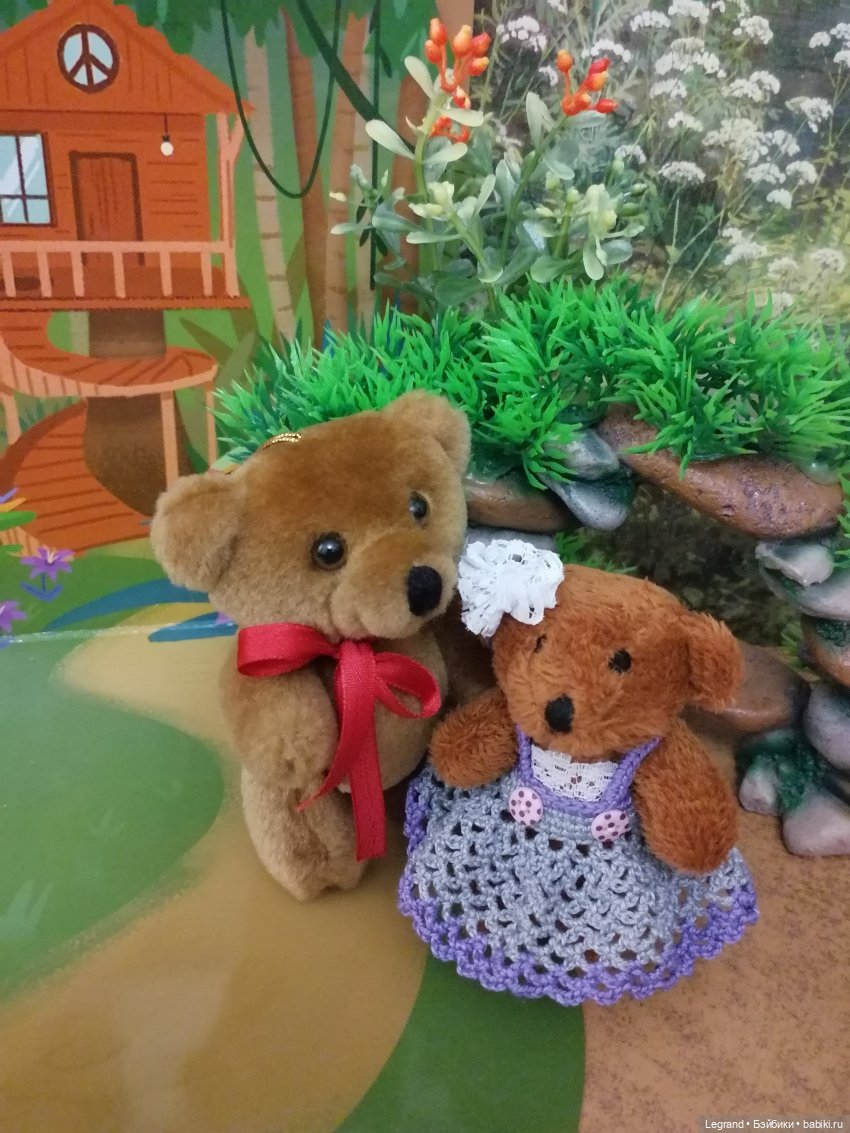 Из жизни моих мишек: Мишель, Гюлиз и негодующий Барин