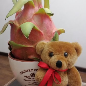 Лурения: пробуем питахайю, "драконий фрукт"😊