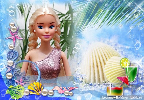 Шебнем в платье от Elenpriv и в новом купальнике