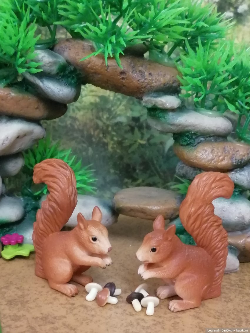 Лурения: новые белочки — Коллекционные фигурки (разное): животные