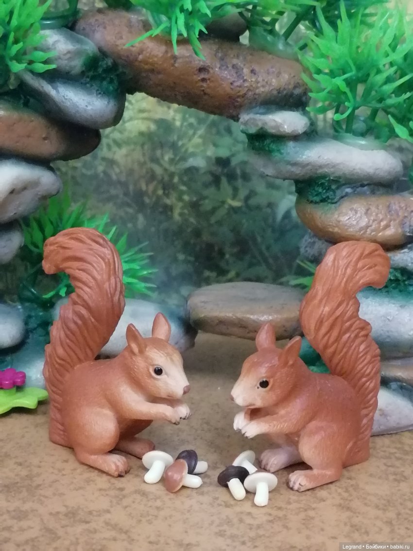 Лурения: новые белочки — Коллекционные фигурки (разное): животные