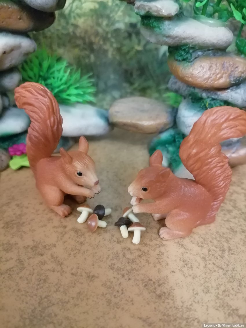 Лурения: новые белочки — Коллекционные фигурки (разное): животные