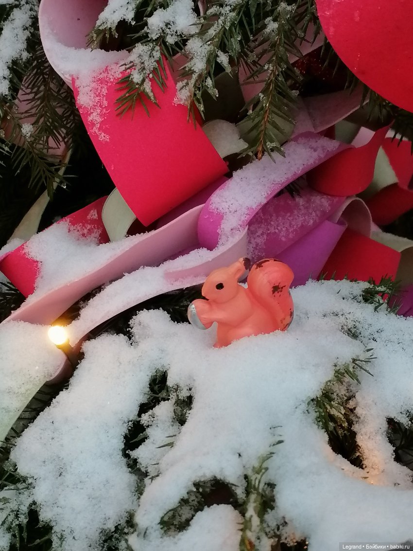 Заснеженный Санкт-Петербург: прогулка с винтажной белкой (фото 7)