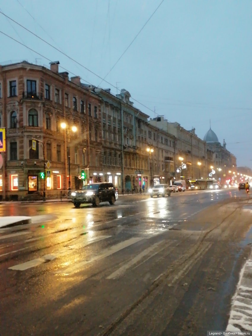 Заснеженный Санкт-Петербург: прогулка с винтажной белкой