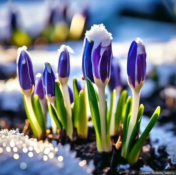 Весенние цветы. Стихи Жак-Анжа (фото 4)