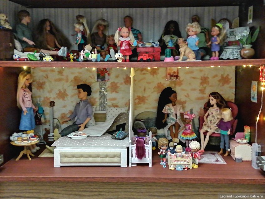 Лурения: продолжаем обновлять куклополки