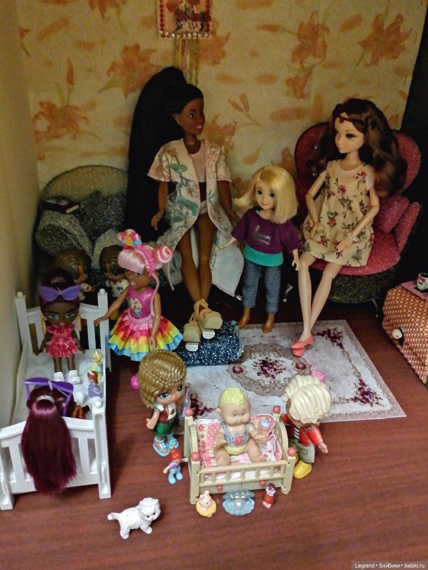 Лурения: продолжаем обновлять куклополки