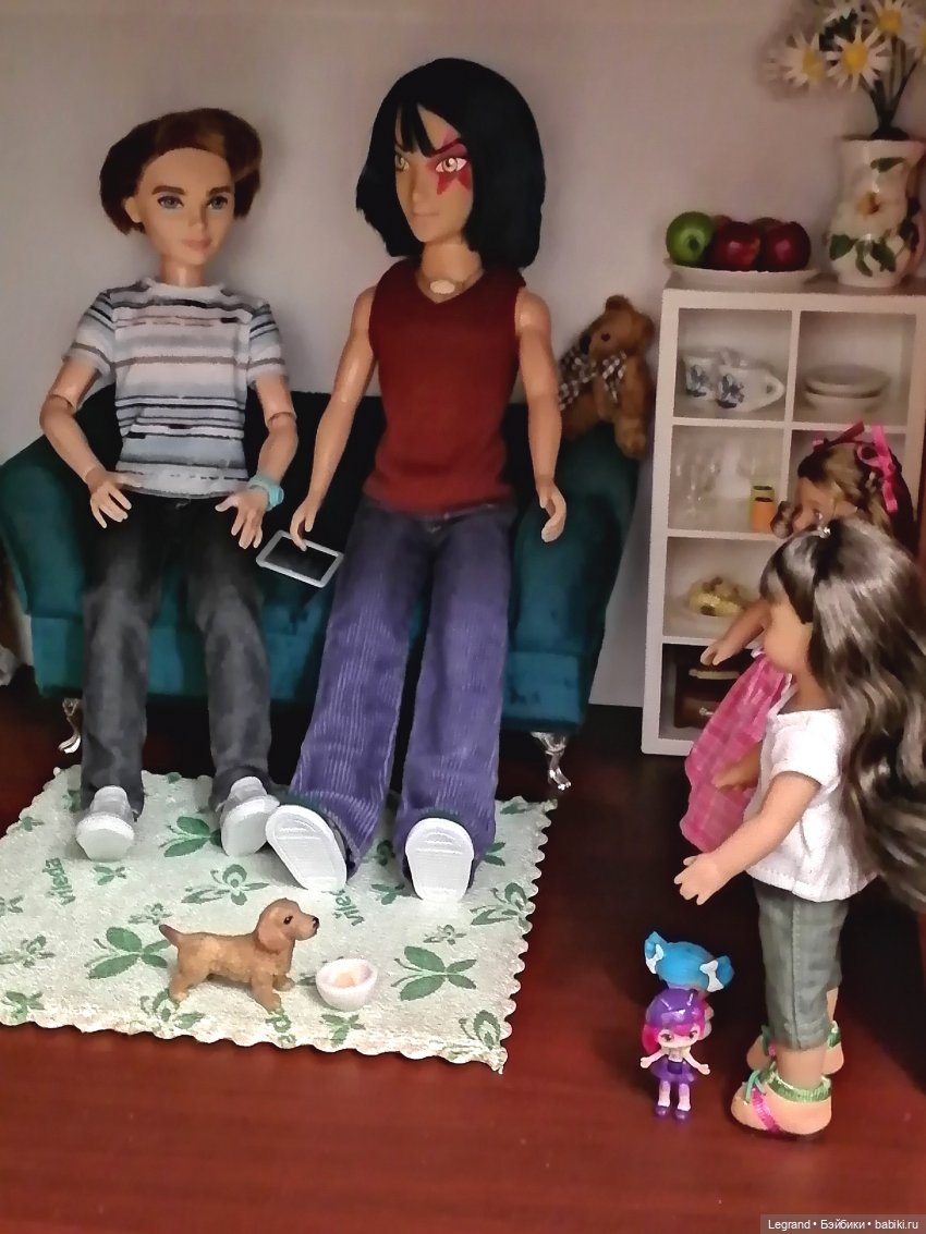 Лурения: продолжаем обновлять куклополки (фото 7)