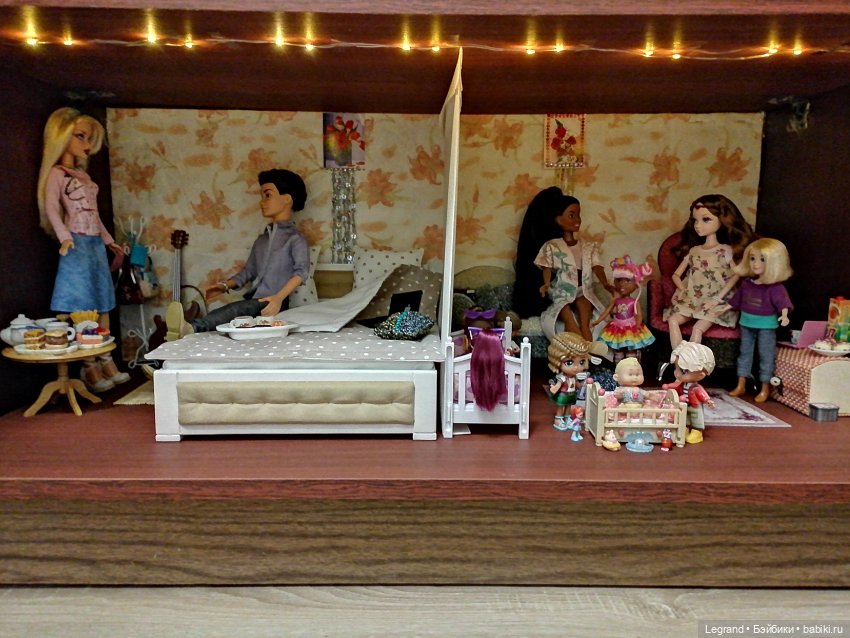 Лурения: продолжаем обновлять куклополки