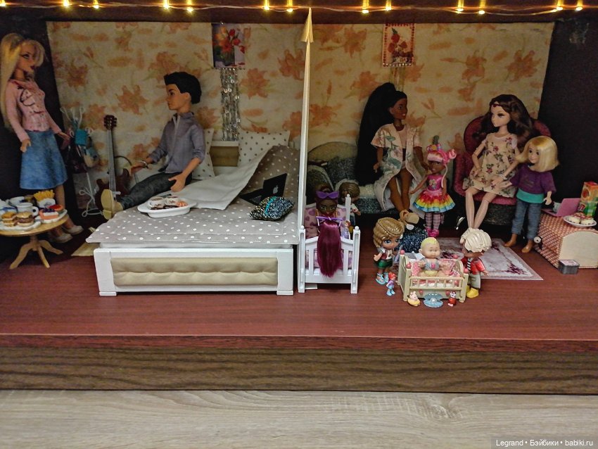 Лурения: продолжаем обновлять куклополки