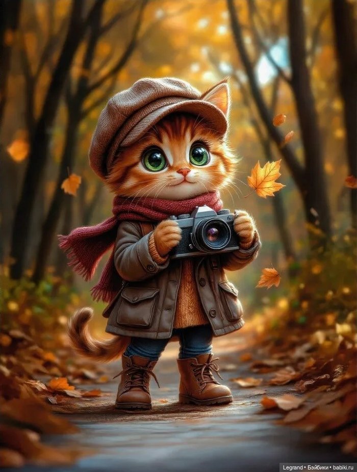 Где-то не здесь, в Городе котов и кошек...🤗