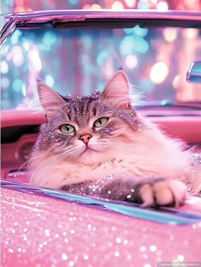 Где-то не здесь, в Городе котов и кошек...🤗