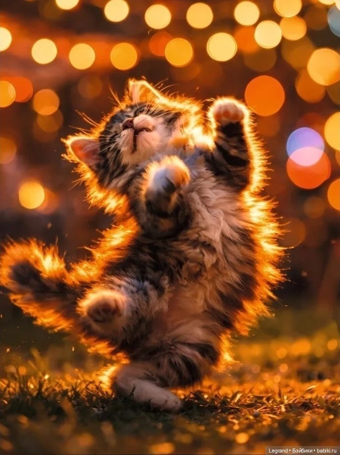 Где-то не здесь, в Городе котов и кошек...🤗