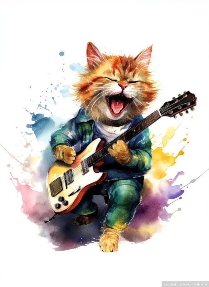 Где-то не здесь, в Городе котов и кошек...🤗