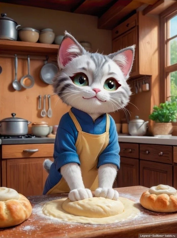 Где-то не здесь, в Городе котов и кошек...🤗