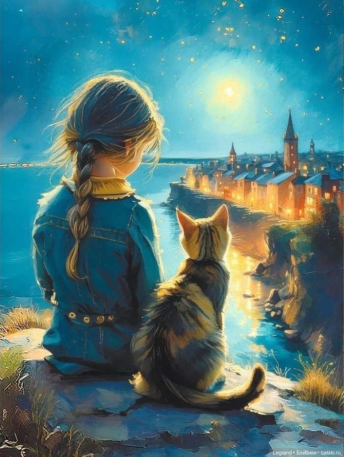 Где-то не здесь, в Городе котов и кошек...🤗