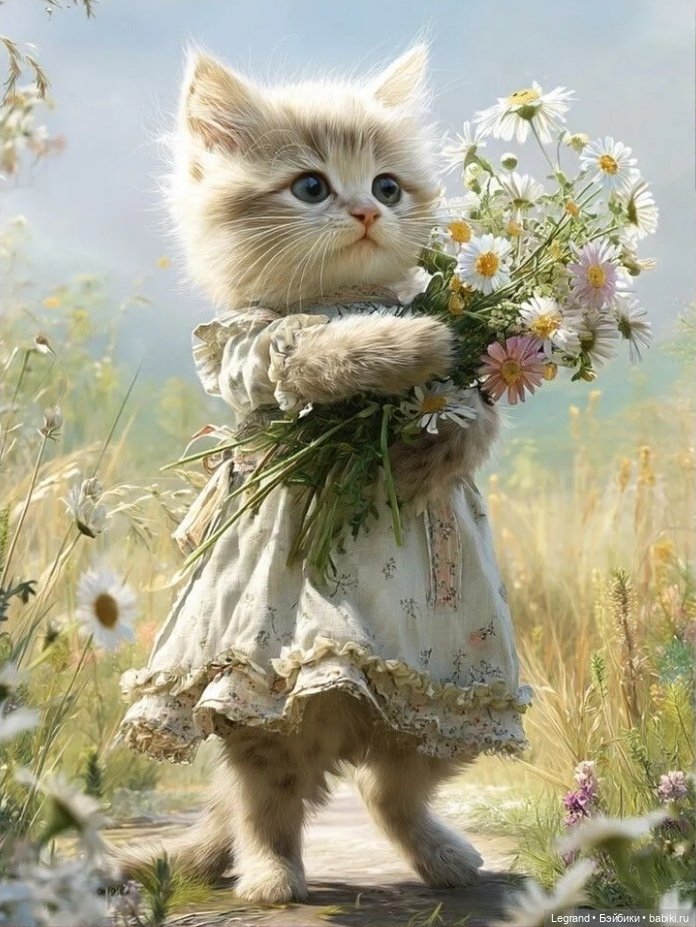 Где-то не здесь, в Городе котов и кошек...🤗