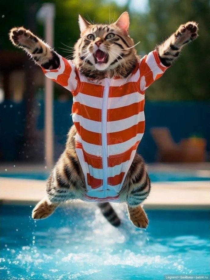 Где-то не здесь, в Городе котов и кошек...🤗