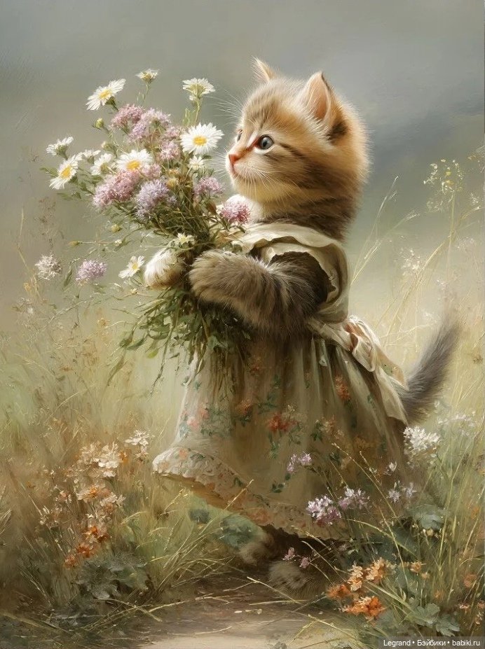 Где-то не здесь, в Городе котов и кошек...🤗