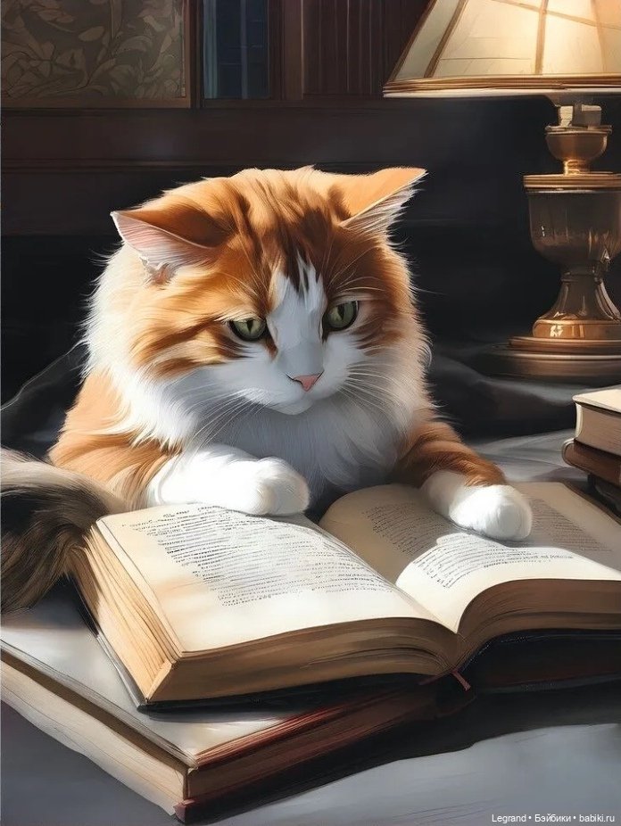 Где-то не здесь, в Городе котов и кошек...🤗