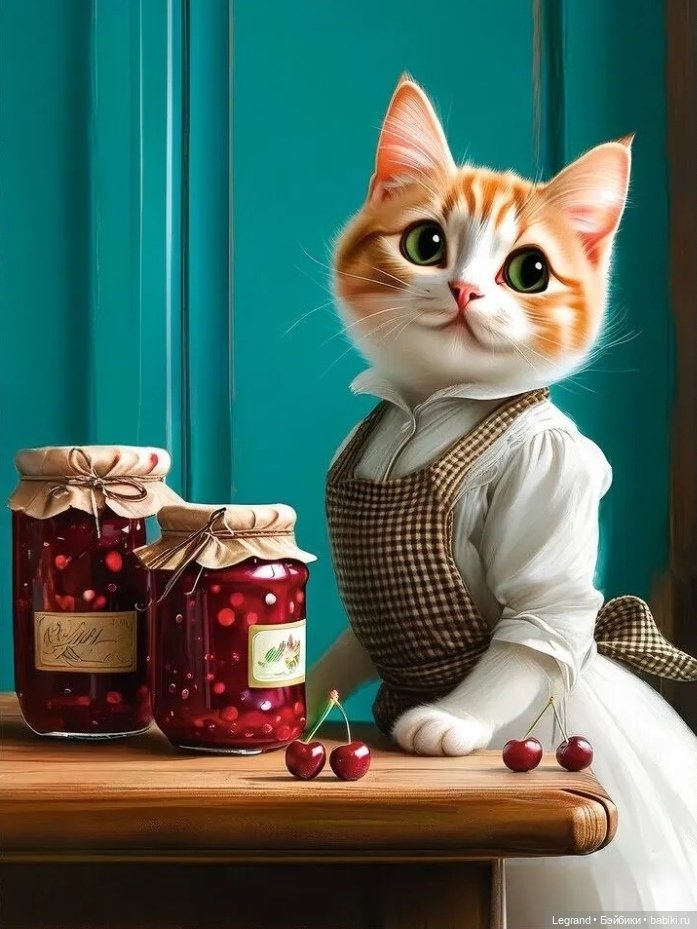 Где-то не здесь, в Городе котов и кошек...🤗