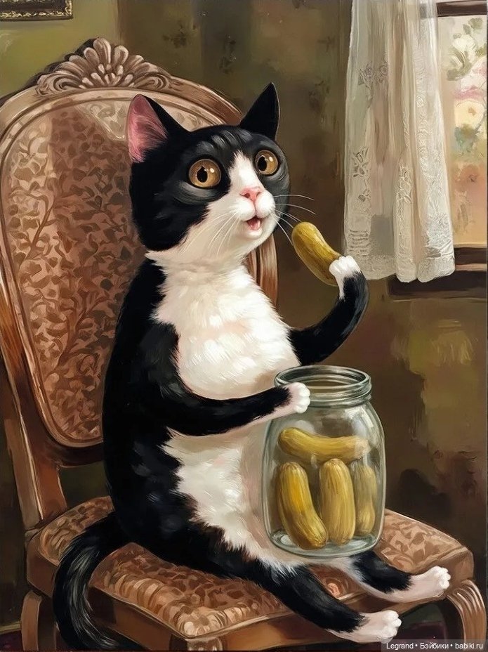 Где-то не здесь, в Городе котов и кошек...🤗