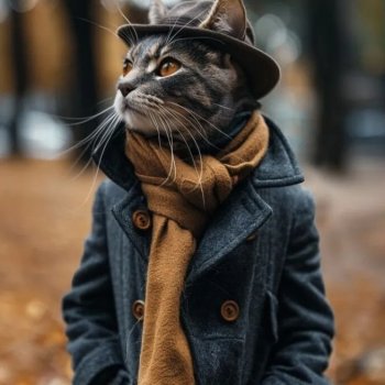 Где-то не здесь, в Городе котов и кошек...🤗