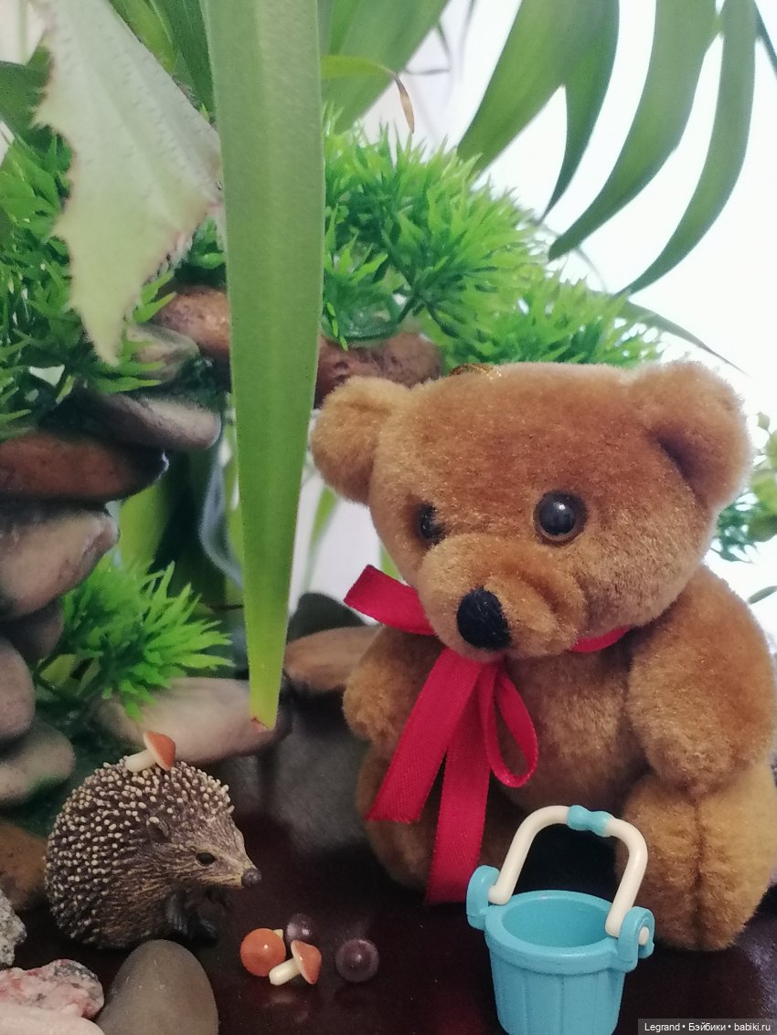 Из жизни моих мишек: Мишель, Стефан и ёжик Санни