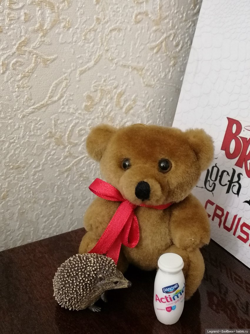 Из жизни моих мишек: Мишель, Стефан и ёжик Санни