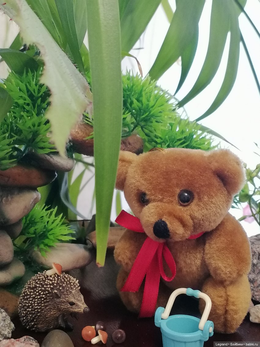 Из жизни моих мишек: Мишель, Стефан и ёжик Санни