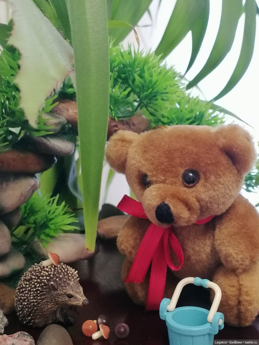 Из жизни моих мишек: Мишель, Стефан и ёжик Санни