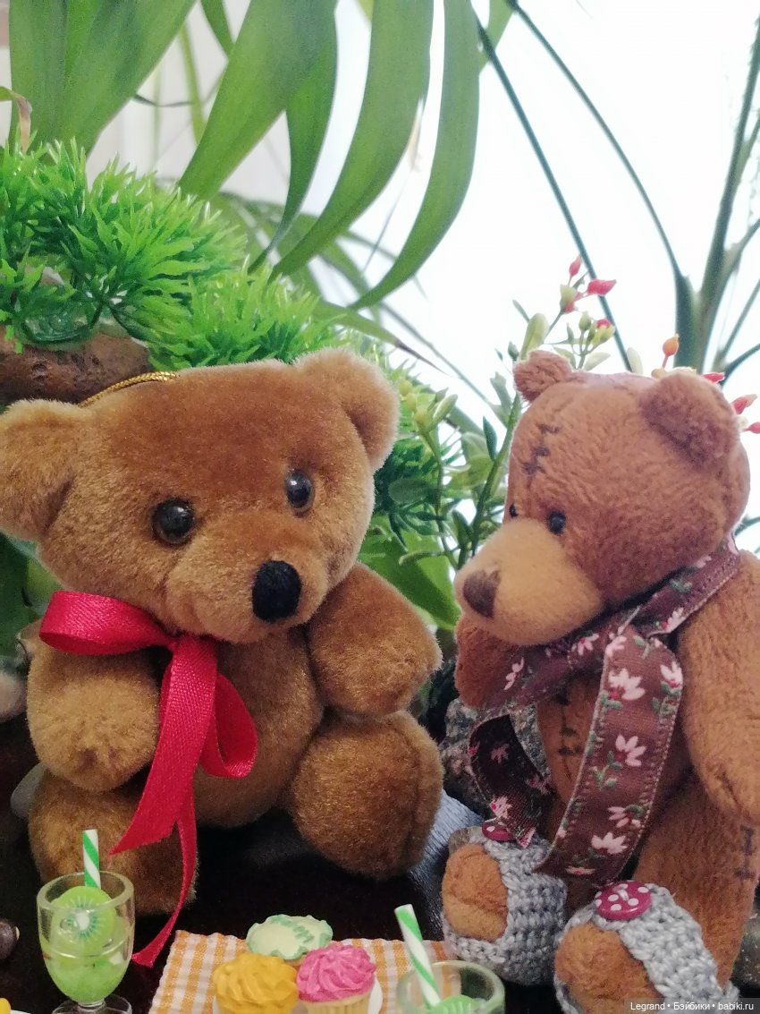 Из жизни моих мишек: Мишель, Стефан и ёжик Санни