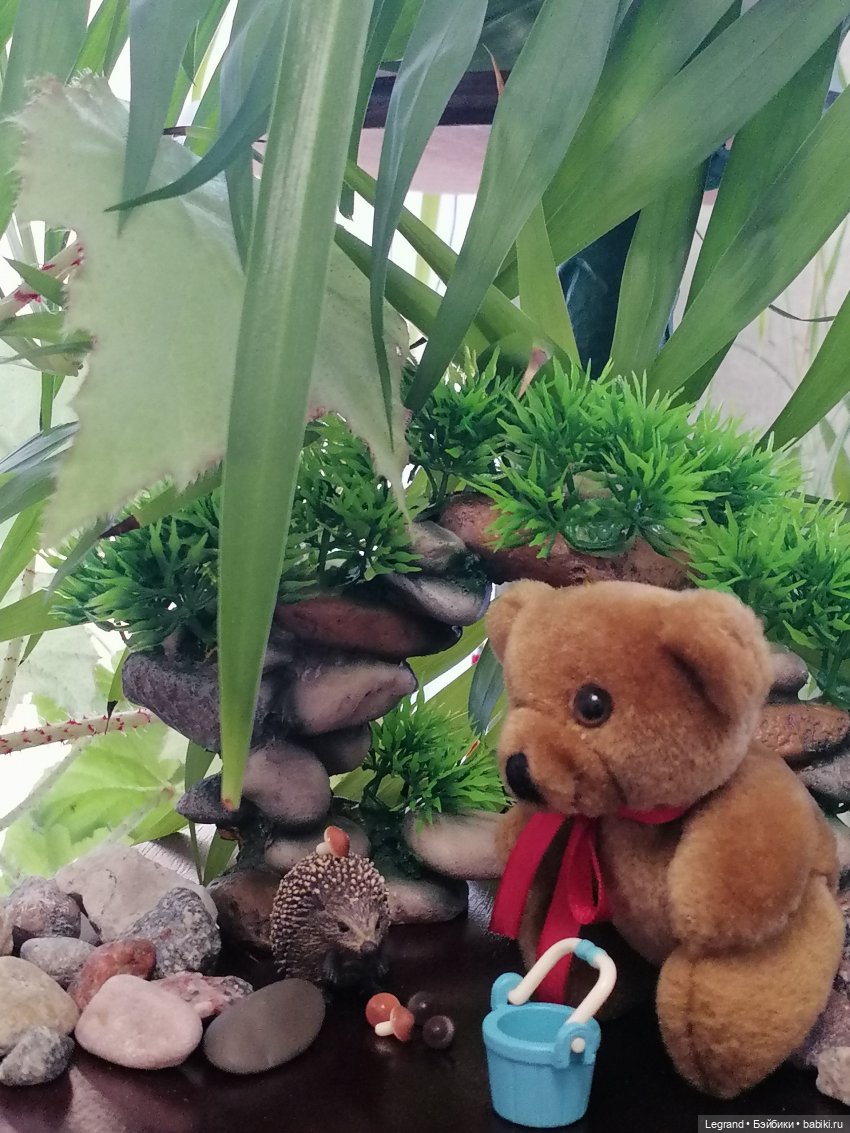 Из жизни моих мишек: Мишель, Стефан и ёжик Санни