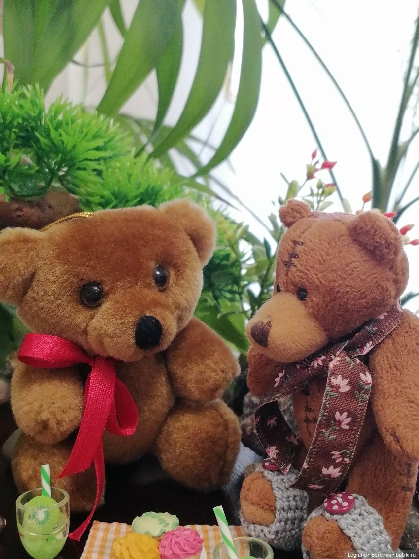 Из жизни моих мишек: Мишель, Стефан и ёжик Санни