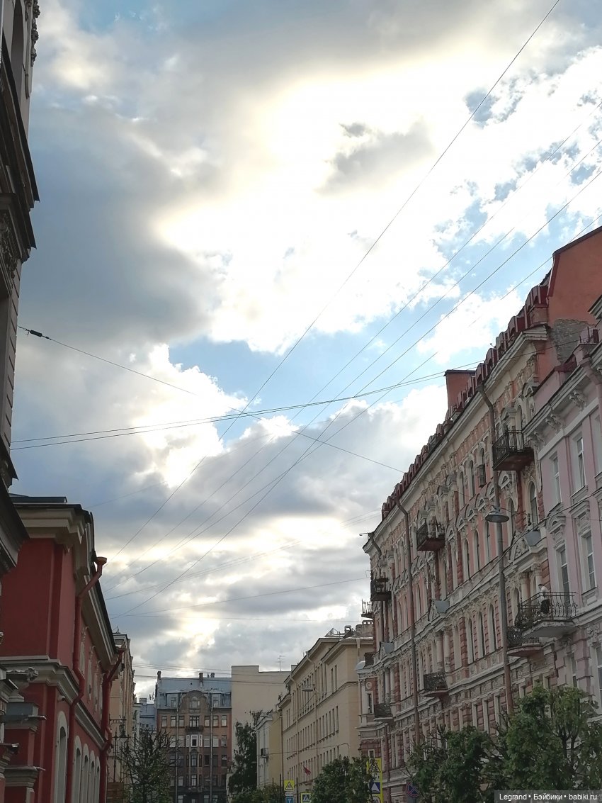 Санкт-Петербург: во дворе особняка И.К. Мясникова - розы