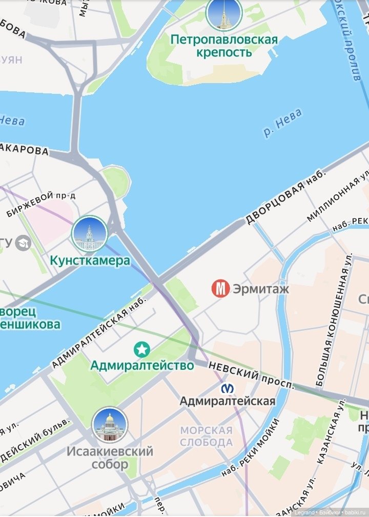 Санкт-Петербург: ночная прогулка по центру - часть первая