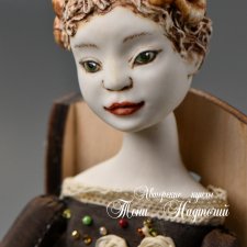 Авторская фарфоровая кукла