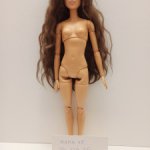 Гибрид головы чудо-женщины, прошитой локонами козы на mtm теле