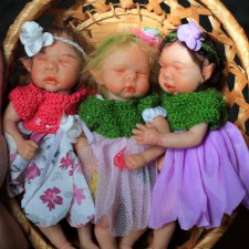 Малышки Эльфики. Авторские куклы OOAK от Oльги Кохановской