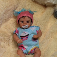 Авторская кукла Софи  10 см. Автор Ольга КОхановская