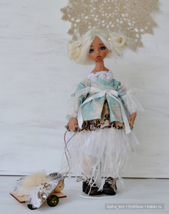 Латония. Бабочка. Авторская шарнирная кукла Бутенко Натальи (фото 4)