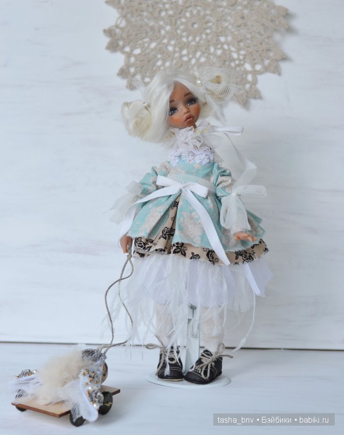 Латония. Бабочка. Авторская шарнирная кукла Бутенко Натальи (фото 3)