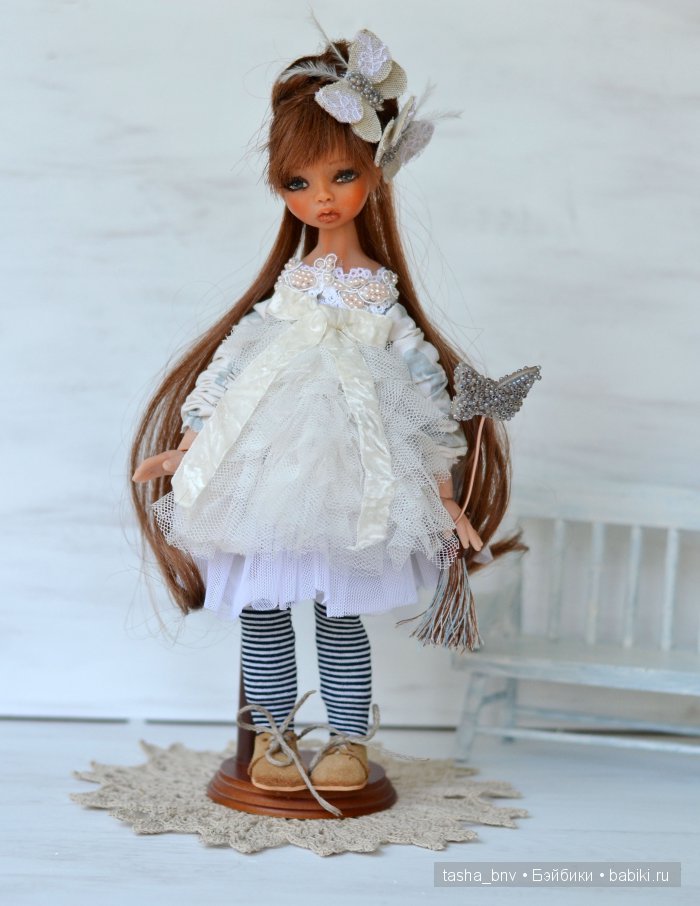 Энеис. Бабочка. Авторская шарнирная кукла Бутенко Натальи (фото 3)